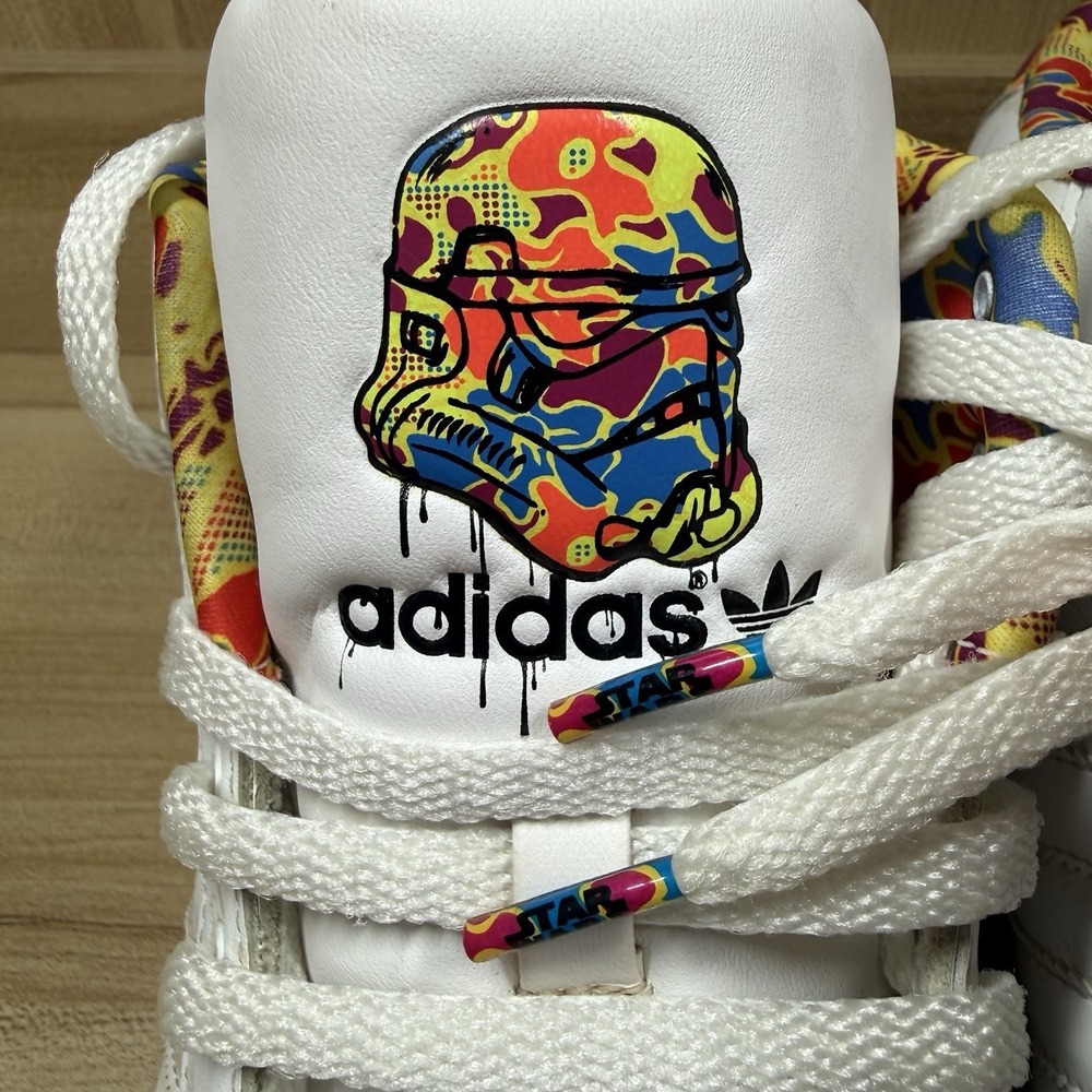 Adidas X Star Wars Superskate Mid Stormtrooper Sneakers White Men's 10.5